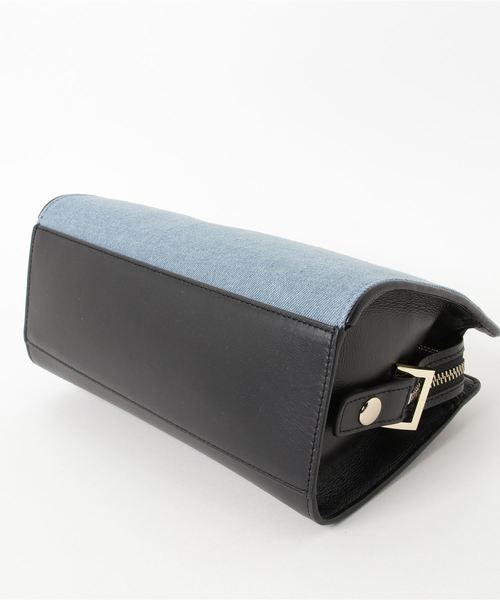 STUDIOUS SELECT（ステュディオスセレクト）の「【GEM】Fabric Vintage Like Shoulder 011012416（ショルダーバッグ・レディース・ネイビー・FREE）」の2枚目の写真