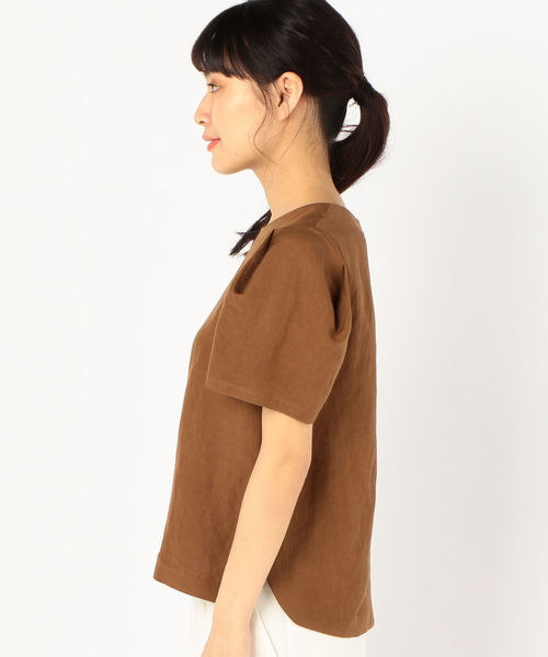 SHIPS（シップス）の「バックボタンタックスリーブプルオーバー