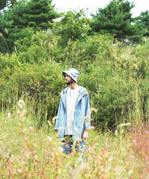 halo commodity（ハロ　コモディティー）の「Lemur Hat（ハット・メンズ・ベージュ/サックスブルー・FREE）」の2枚目の写真