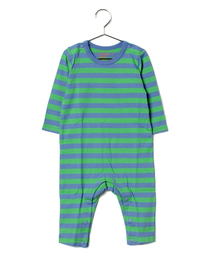 こども ビームス | こども ビームス / "Daily Cut" 薄手ボーダー ロンパース (70～80)(ロンパース)