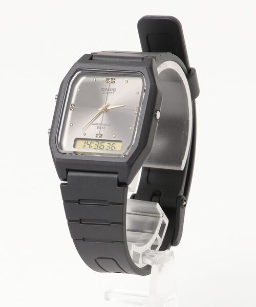 CASIO(カシオ)の「【60】【CASIO(カシオ)】アナデジ 腕時計(デジタル腕時計・レディース・ブラック/ブラウン/シルバー/ゴールド・FREE)」の7枚目の写真