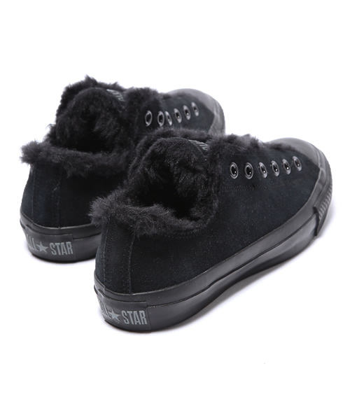 CONVERSE（コンバース）の「ALL STAR BOA-SLIP (OS) OX / オールスターボアスリップ (OS) OX（スニーカー・レディース・ブラック×ブラック・3/3.5/4/4.5/5/5.5/6）」の9枚目の写真