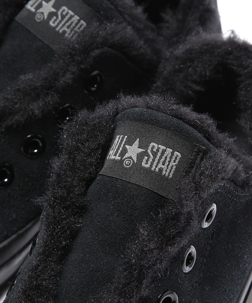 CONVERSE（コンバース）の「ALL STAR BOA-SLIP (OS) OX / オールスターボアスリップ (OS) OX（スニーカー・レディース・ブラック×ブラック・3/3.5/4/4.5/5/5.5/6）」の13枚目の写真
