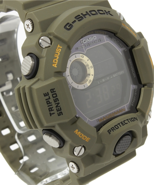 G-SHOCK（ジーショック）の「RANGEMAN GW-9400J-3JF MENS（アナログ腕時計・メンズ・カーキ・FREE）」の4枚目の写真