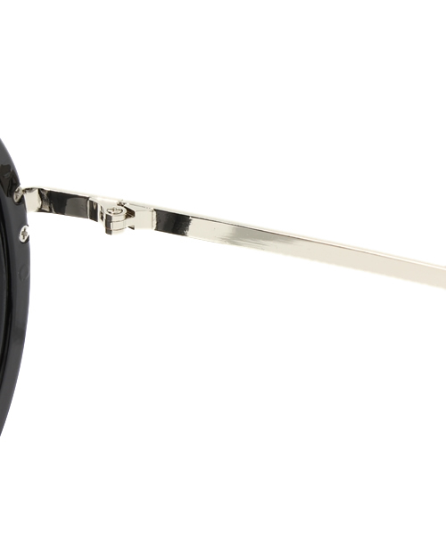 WEGO（ウィゴー）の「WEGO/ラウンドタイプサングラス（サングラス・メンズ・ブラック/ブラック系その他/ゴールド・FREE）」の9枚目の写真