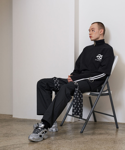 OY(オーワイ)の「スリーブライン長袖Tシャツ/カットソー(Tシャツ/カットソー・メンズ・ホワイト/ブラック/オレンジ・FREE)」の5枚目の写真