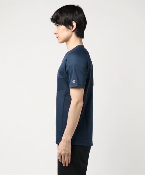 Champion（チャンピオン）の「チャンピオン T-SHIRT C3-PS306（Tシャツ/カットソー・メンズ・ブラウン/ネイビー/ライトグレー・M/L/XL）」の4枚目の写真
