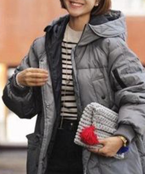 c.u.l（シーユーエル）の「【c.u.l】オーバーサイズ フェイクダウン