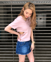 ENVYM | カッティングＴ－ＳＨ(Tシャツ/カットソー)