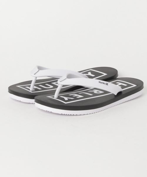 Hurley (ハーレー)の「ビーチサンダル Hurley HRLY OAO BOXED SANDAL CJ5486(サンダル・メンズ・ミント/ブラック×ホワイト・23.0cm/24.0cm)」の2枚目の写真