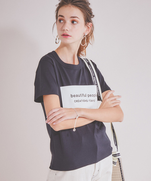 beautiful people カットソー　新品 beautiful people (ビューティフルピープル) suvin compact jersey big