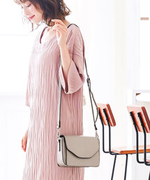 KOBE LETTUCE | 替えフラップ付きショルダーミニバッグ(ショルダーバッグ)