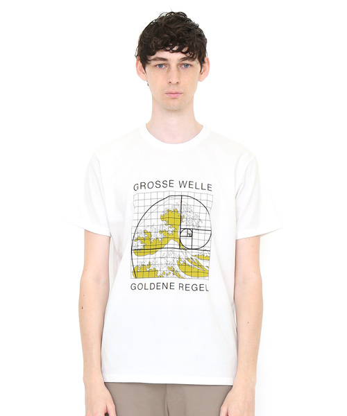 セール ベーシックｔシャツ ゴールデンルール ホワイト Tシャツ カットソー Design Tshirts Store Graniph デザイン ティーシャツ ストア グラニフ のファッション通販 Zozotown