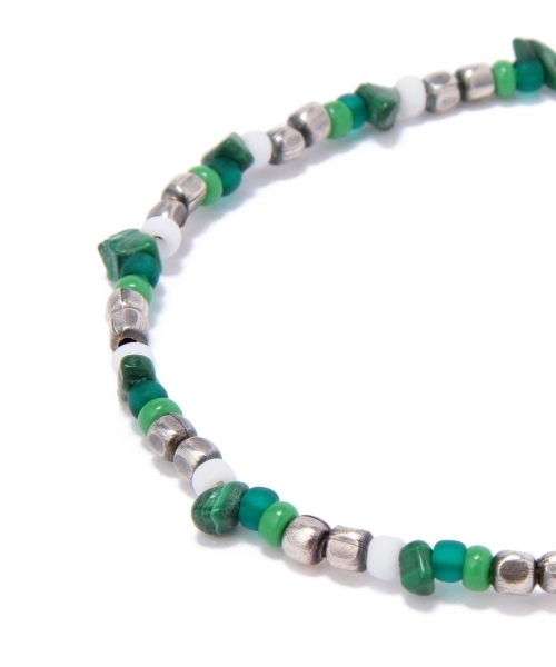 BEAUTY&YOUTH UNITED ARROWS（ビューティーアンドユースユナイテッドアローズ）の「BY ビーズ ブレスレット ◆（ブレスレット・メンズ・ブラック/レッド/ダークグリーン/ネイビー・フリー）」の5枚目の写真