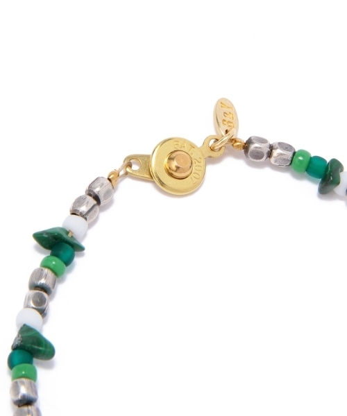 BEAUTY&YOUTH UNITED ARROWS（ビューティーアンドユースユナイテッドアローズ）の「BY ビーズ ブレスレット ◆（ブレスレット・メンズ・ブラック/レッド/ダークグリーン/ネイビー・フリー）」の6枚目の写真