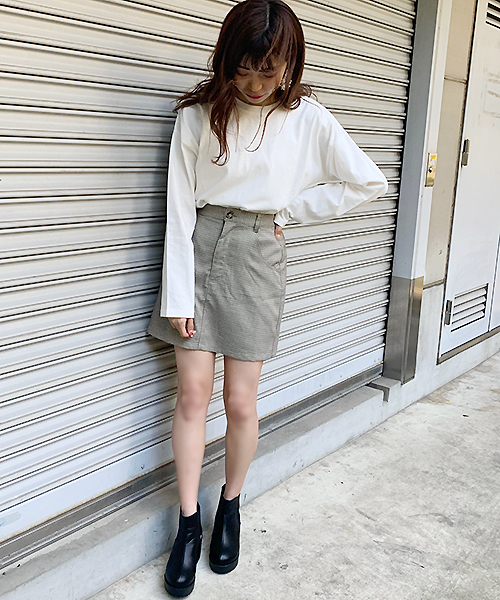 apres jour（アプレジュール）の「ベーシックロングＴシャツ【ZOZOTOWN限定アイテム】（Tシャツ/カットソー・レディース・ダークブラウン/オフホワイト/モカ/ライトベージュ・フリー）」の8枚目の写真