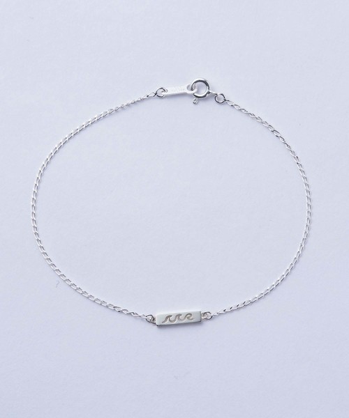 #Re:room（リルーム）の「シルバー925 ウェーブプレートブレスレット（ブレスレット・メンズ・シルバー・FREE）」の4枚目の写真