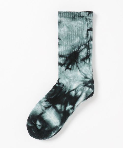 Fun & Daily（ファンアンドデイリー）の「F&D : タイダイソックス（ソックス/靴下・メンズ・ネイビー/グレー/グリーン/ワインレッド/イエロー/ライトグリーン・FREE）」の10枚目の写真
