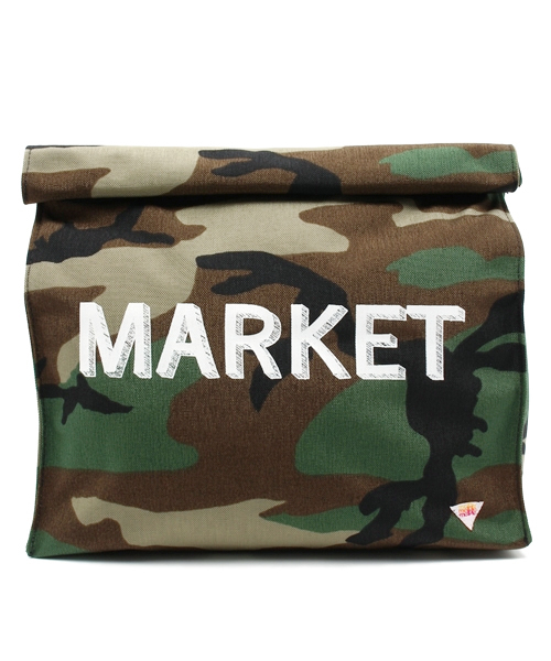 Kastane（カスタネ）の「【melple】マーケットバッグ（クラッチバッグ・レディース・ネイビー/その他21・FREE）」の2枚目の写真