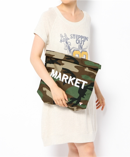 Kastane（カスタネ）の「【melple】マーケットバッグ（クラッチバッグ・レディース・ネイビー/その他21・FREE）」の5枚目の写真