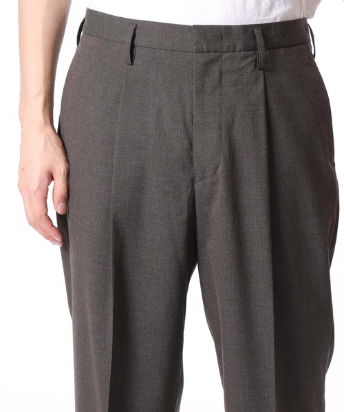 ADAM ET ROPE'(アダムエロペ)の「【Carreman】ワイドスラックス(スラックス・メンズ・ブラック/ブラウン系その他/グレー/イエロー系その他3・S/M/L)」の10枚目の写真