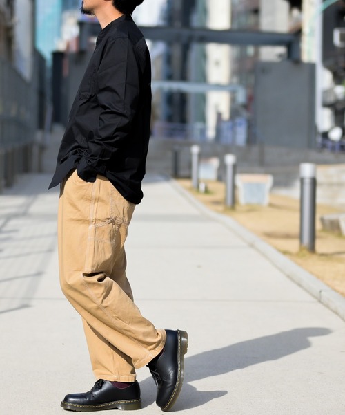 JOHN'S CLOSET(ジョンズクローゼット)の「【i】ツイルペインターパンツ(その他パンツ・メンズ・ブラック/ベージュ・MEDIUM/LARGE/X-LARGE)」の4枚目の写真