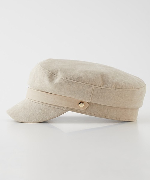 AZUL by moussy（アズールバイマウジー）の「BELT CASQUETTE/ベルトキャスケット（キャスケット・レディース・ブラック/キャメル/ライトベージュ・FREE）」の10枚目の写真