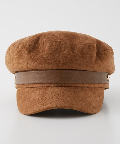 AZUL by moussy（アズールバイマウジー）の「BELT CASQUETTE/ベルトキャスケット（キャスケット・レディース・ブラック/キャメル/ライトベージュ・FREE）」の14枚目の写真