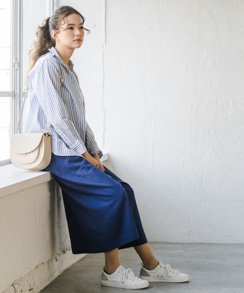 niko and...（ニコアンド）の「オリジナルかがり2WAYショルダーバッグ（ショルダーバッグ・レディース・ブラック/レッド/アイボリー・0）」の15枚目の写真