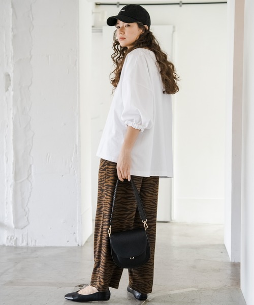 niko and...（ニコアンド）の「オリジナルかがり2WAYショルダーバッグ（ショルダーバッグ・レディース・ブラック/レッド/アイボリー・0）」の16枚目の写真