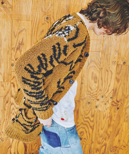 SEVESKIG（セヴシグ）の「SEVESKIG セヴシグ / TIBETAN TIGER CARDIGAN 