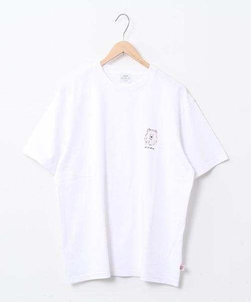 coen（コーエン）の「【女性にもオススメ】コーエンベアプリントTシャツ（Tシャツ/カットソー・メンズ・ホワイト/ベージュ/ライム/ブラック/ネイビー・LARGE/X-LARGE/MEDIUM/SMALL）」の20枚目の写真