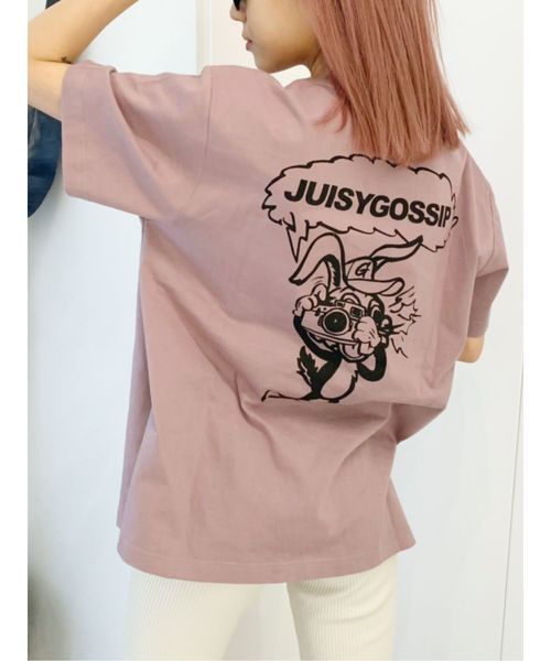 Hey✧pooo---さま♡♡専用 GYDA（ジェイダ）の「【ZOZO限定】paparazzi bunny ロゴTシャツ