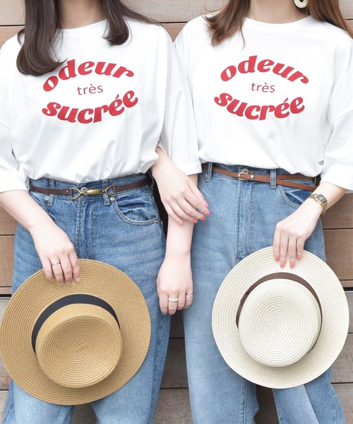 PairPair（ペアペア）の「アソートロールスリーブTシャツ（Tシャツ/カットソー・レディース・ホワイト/オフホワイト/スミクロ/ライトホワイト/アイボリー/ライトブルー・FREE）」の3枚目の写真