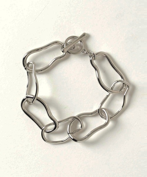 WEGO（ウィゴー）の「WEGO/ワイドチェーンブレスレット（ブレスレット・レディース・その他1/その他2・FREE）」の2枚目の写真