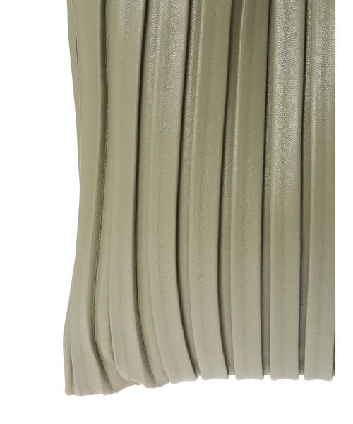 AMERICAN HOLIC（アメリカンホリック）の「プリーツショルダーバッグ　＊（トートバッグ・レディース・ブラック/オリーブ/シルバー系その他・FREE）」の10枚目の写真