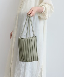 AMERICAN HOLIC | プリーツショルダーバッグ　＊(トートバッグ)