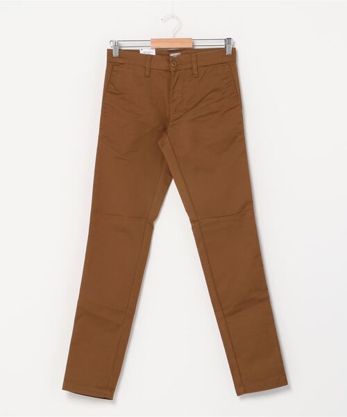 Carhartt WIP(カーハートダブリューアイピー)の「SID PANT(チノパンツ・メンズ・ベージュ/ダークグレー/ブラック/ブラウン/ダークグリーン・36inch/30inch/28inch/34inch/38inch/32inch)」の4枚目の写真
