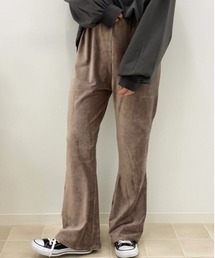 ベロアイージーパンツ【ZOZOTOWN限定アイテム】