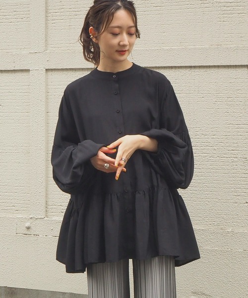 tiptop（ティップトップ）の「ティアードブラウス（シャツ