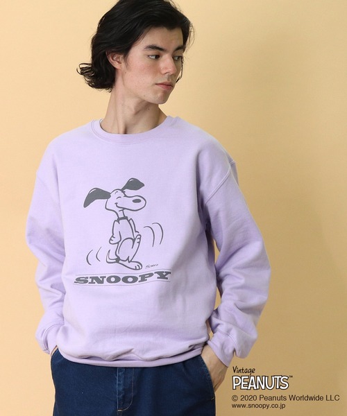 セール Vintage Peanuts ヴィンテージ ピーナッツ Snoopy Sweat スヌーピー スウェット スウェット Peanuts ピーナッツ のファッション通販 Zozotown