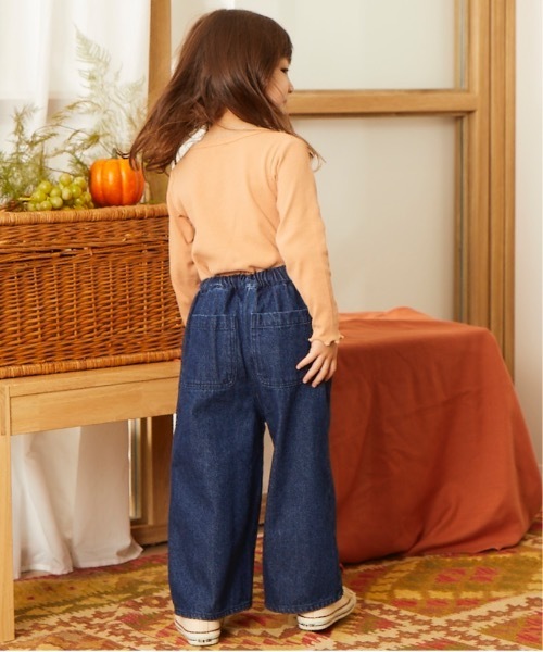 ＆yam（アンドヤム）の「ワイドパンツ（その他パンツ・キッズ・ホワイト/ベージュ/ブルー・120/130/100/110/140/150/160）」の12枚目の写真