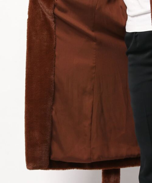VINCE（ヴィンス）の「フェイクファー コート（その他アウター）」 - WEAR