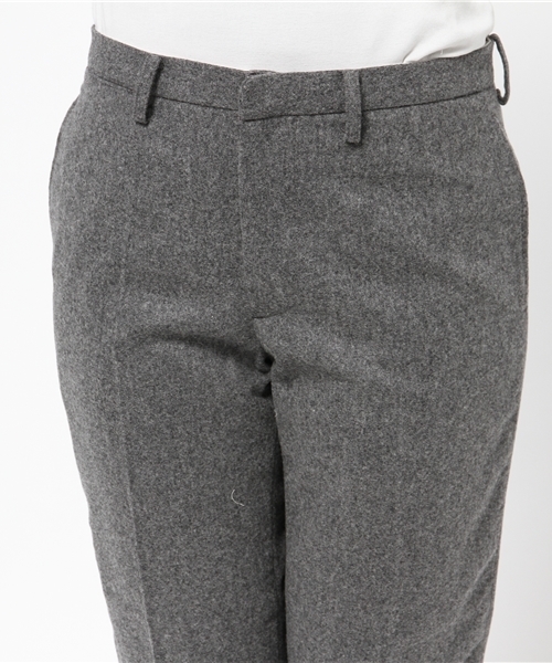 BEAMS BOY（ビームスボーイ）の「BEAMS BOY / フラノスラックス 9分丈（その他パンツ・レディース・グレー/ネイビー・0/1）」の5枚目の写真
