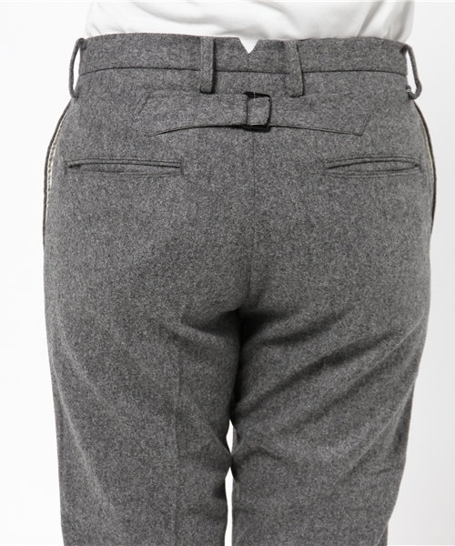 BEAMS BOY（ビームスボーイ）の「BEAMS BOY / フラノスラックス 9分丈（その他パンツ・レディース・グレー/ネイビー・0/1）」の6枚目の写真