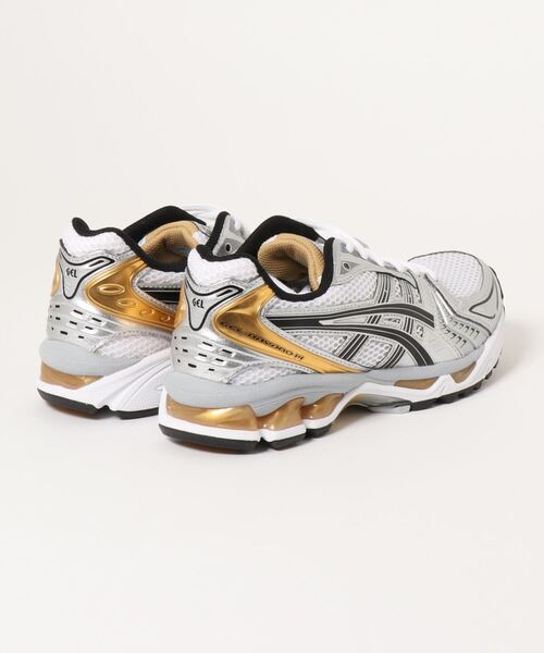 ASICS(アシックス)の「【ASICS】GEL-KAYANO 14(スニーカー・レディース・ホワイト×ゴールド・23/23.5/24/24.5)」の2枚目の写真