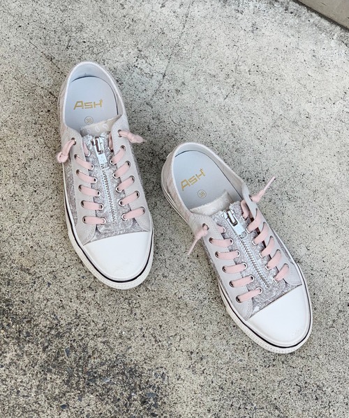 ASH（アッシュ）の「【VERSO】フロントジップスニーカー（スニーカー・レディース・ホワイト/ブラック・38/39/36/35/40/37）」の5枚目の写真