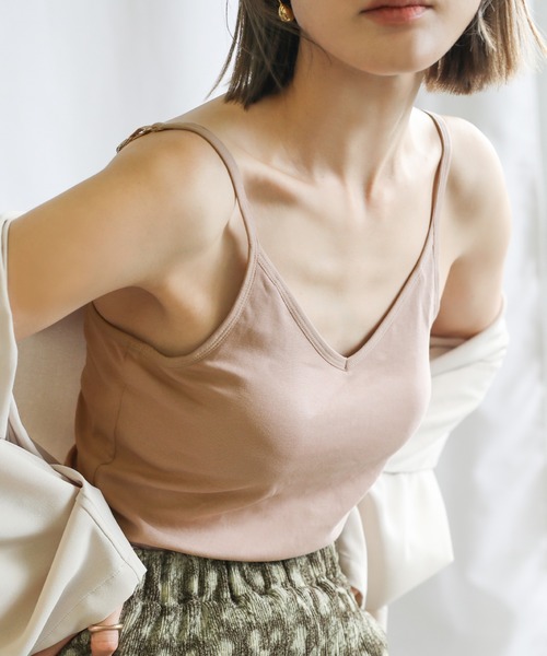 select MOCA(セレクトモカ)の「2021 SS シンプルデザインブラトップ(その他トップス・レディース・ピンク/グリーン/ホワイト/ブラック・FREE)」の4枚目の写真