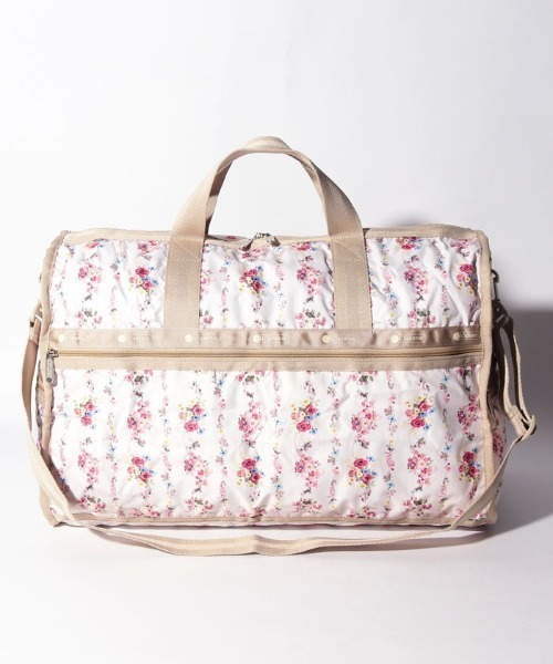 LeSportsac（レスポートサック）の「LARGE WEEKENDER ローズ