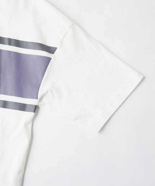 FILA/フィラ ビッグシルエットワンポイント刺繍半袖ラガーシャツ MONO